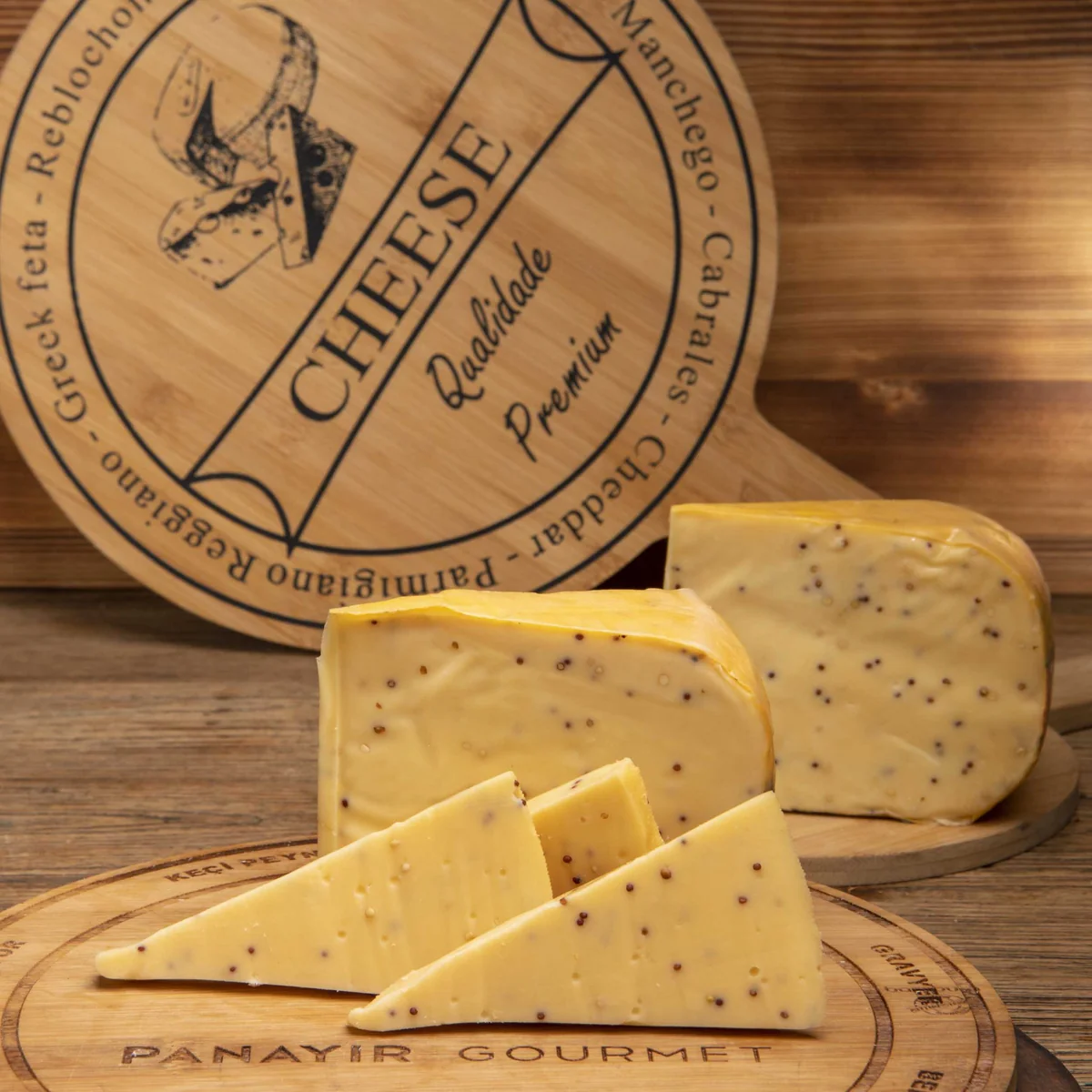 Hollanda Gouda Peyniri Hardallı 350 gr